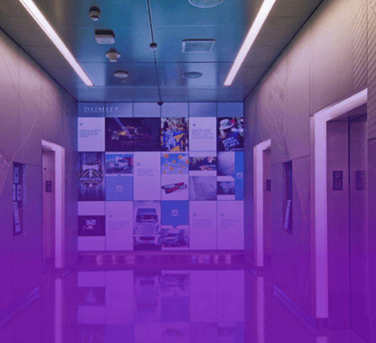 Digital Signage Drives the Employee and Visitor Experience at Daimler Trucks North America’s Headquarters
