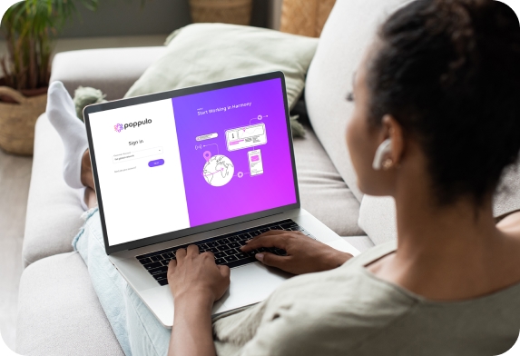 Poppulo Content Templates Dynamic Digital Signage Authoring