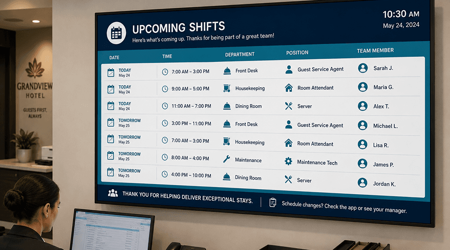 Turn Scheduling Visibility Into Action