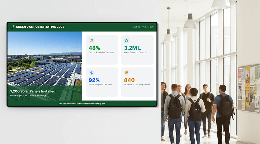 Increase Engagement with Visual Sustainability Dashboards