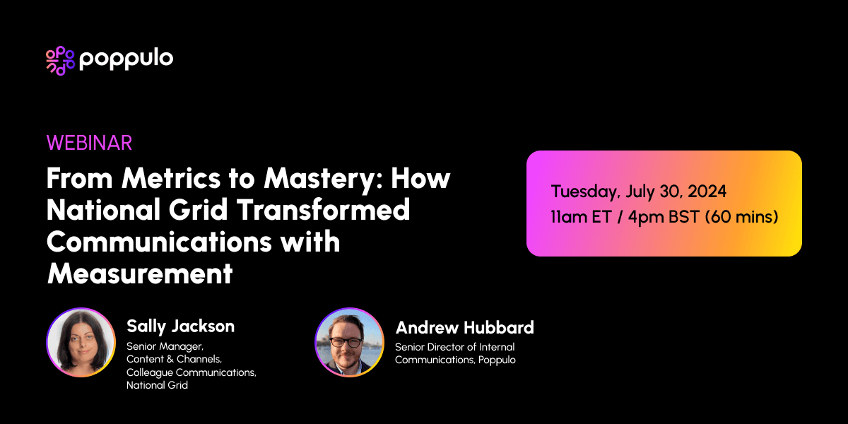From Metrics to Mastery: How National Grid Transformed Communications With Measurement