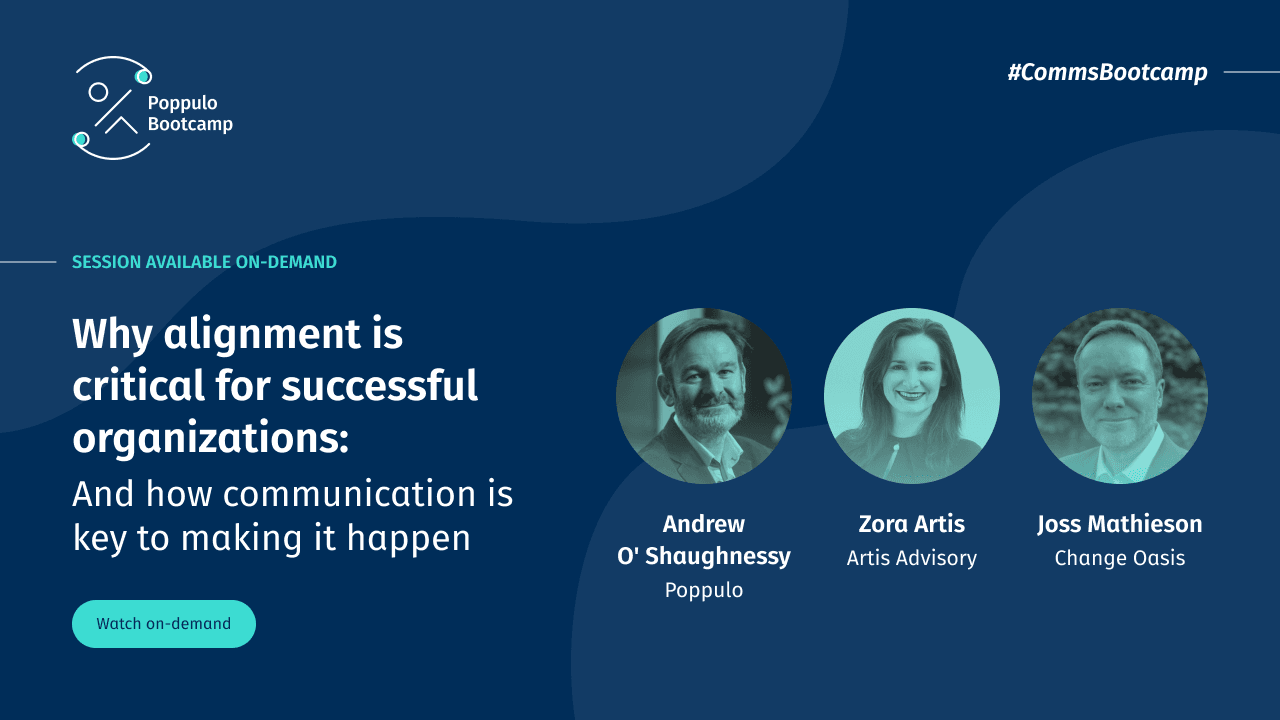 Why alignment is critical for successful organizations – and how communication is key to making it happen