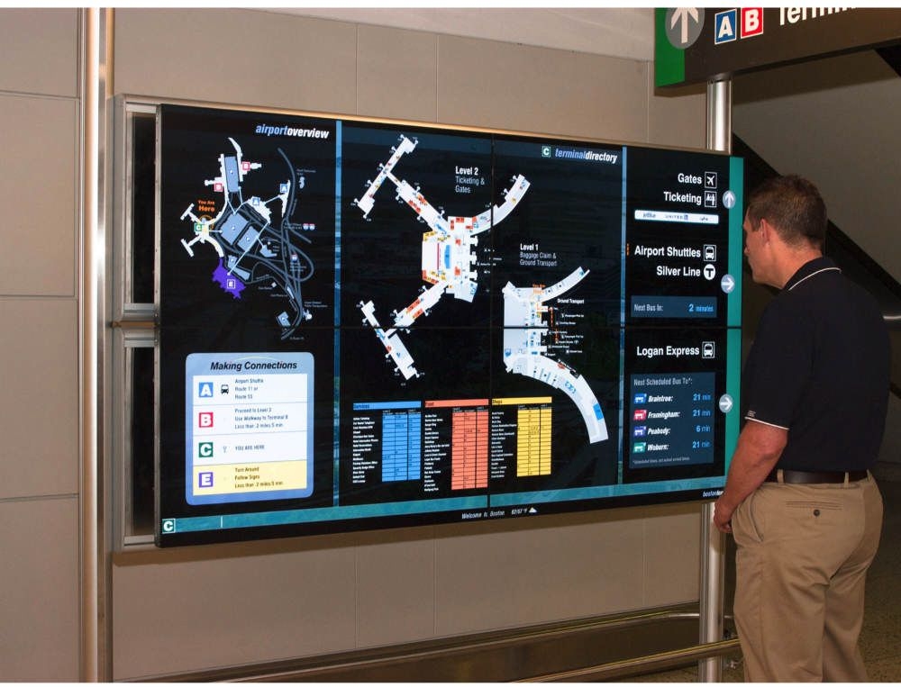 BOS Improves the Passenger Experience with Visual Communications
