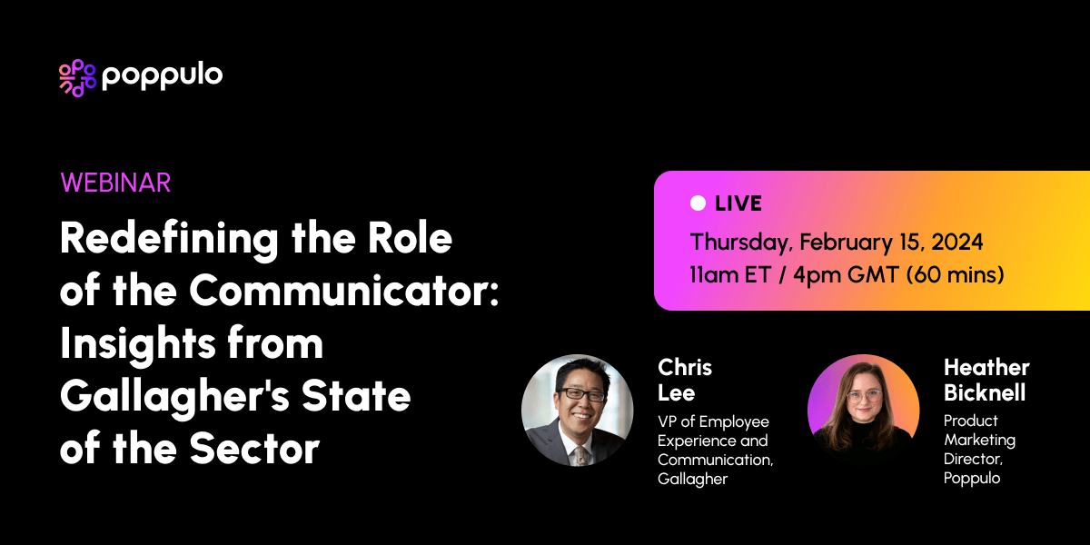 Redefining the Role of the Communicator: Insights From Gallagher's State of the Sector