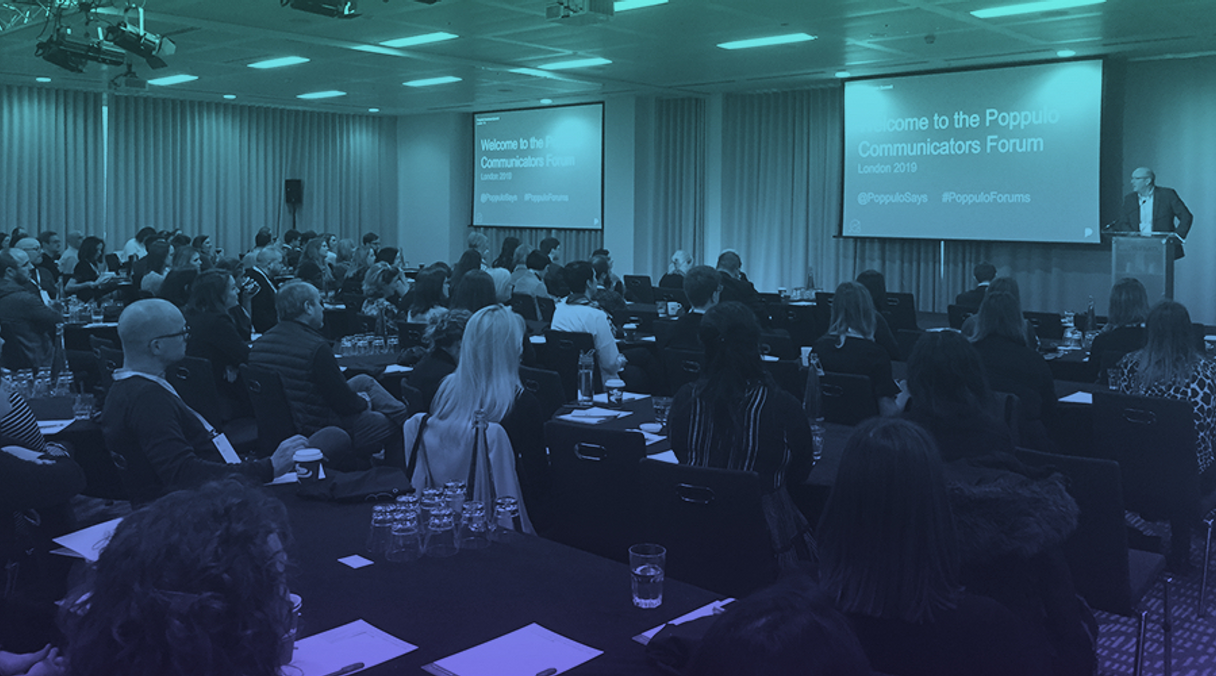 The inside track from Poppulo's Communicators Forum, London 2019