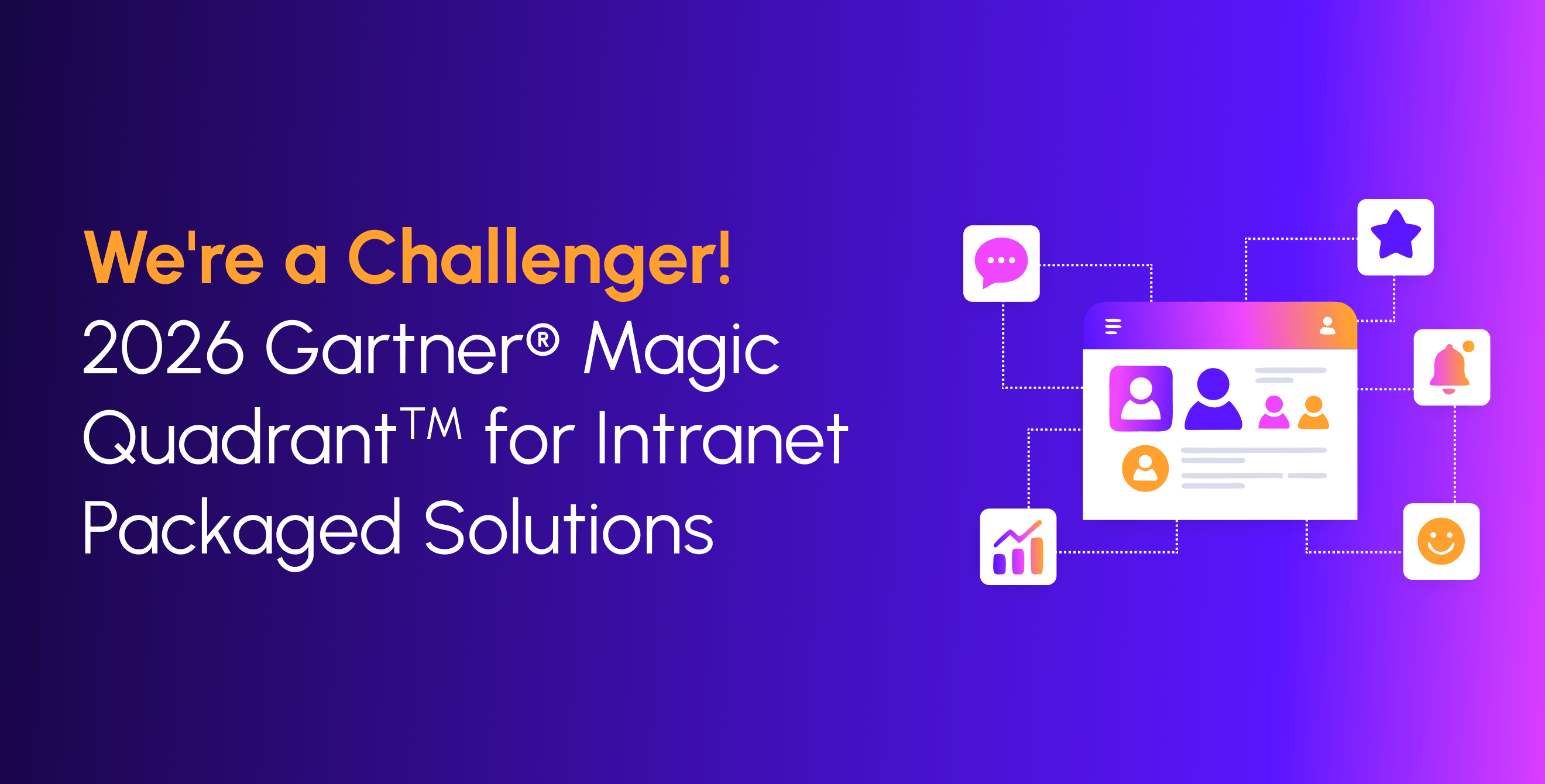 Poppulo Named a Challenger in the 2026 Gartner® Magic Quadrant™ for Intranet Packaged Solutions