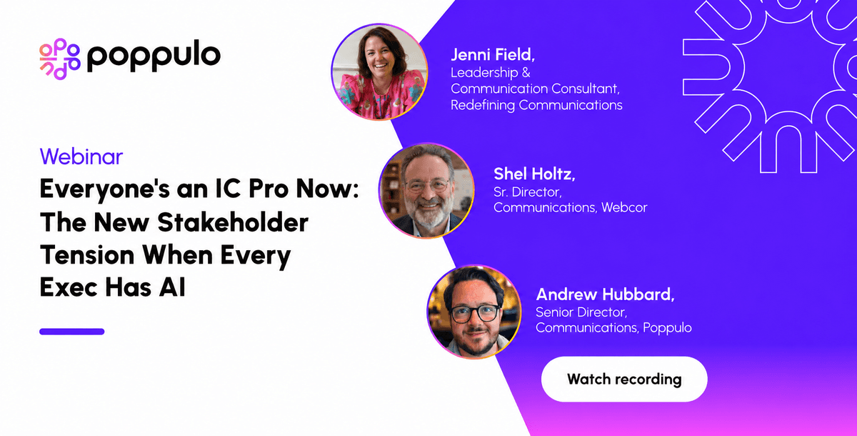 Everyone's an IC Pro Now: The New Stakeholder Tension When Every Exec Has AI