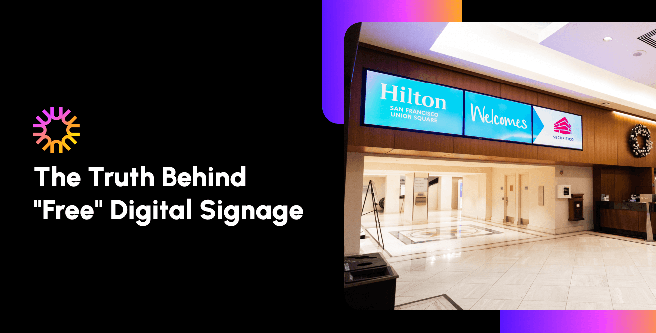 When “Free” Isn’t Free: The Hidden Cost of Ad-Supported Digital Signage