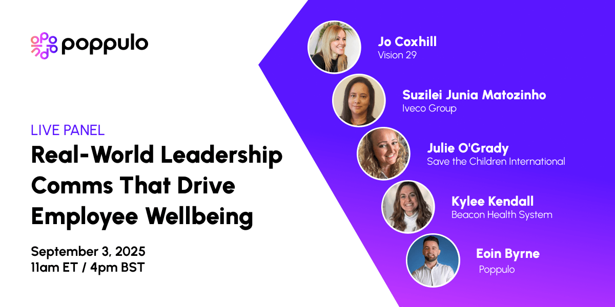 Real-World Leadership Comms That Drive Employee Wellbeing