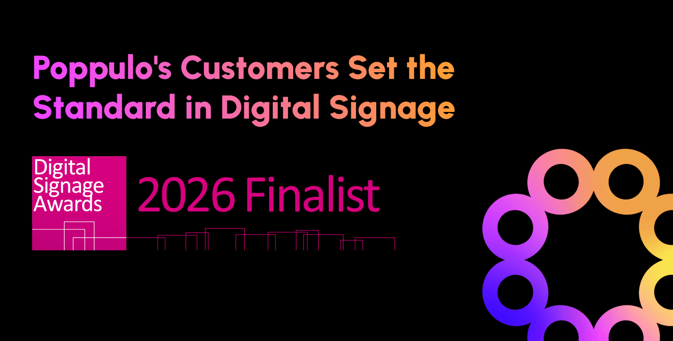 Poppulo’s Customers Shine at the 2026 Digital Signage Awards 
