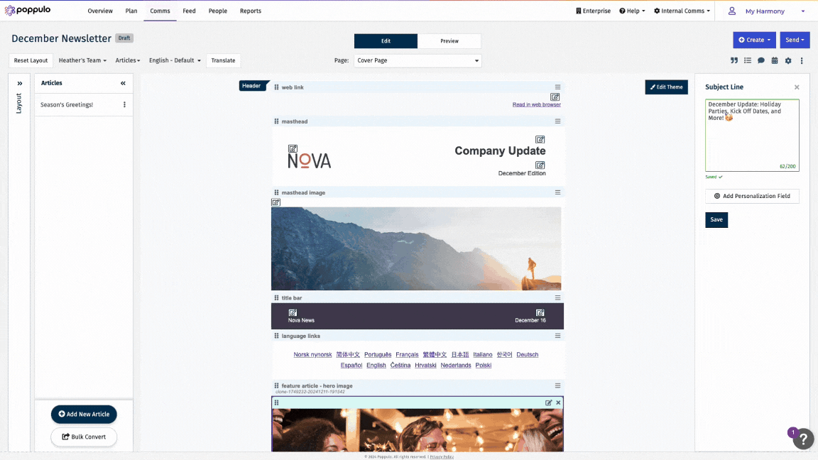 Simplify multilingual communications with automated email translations