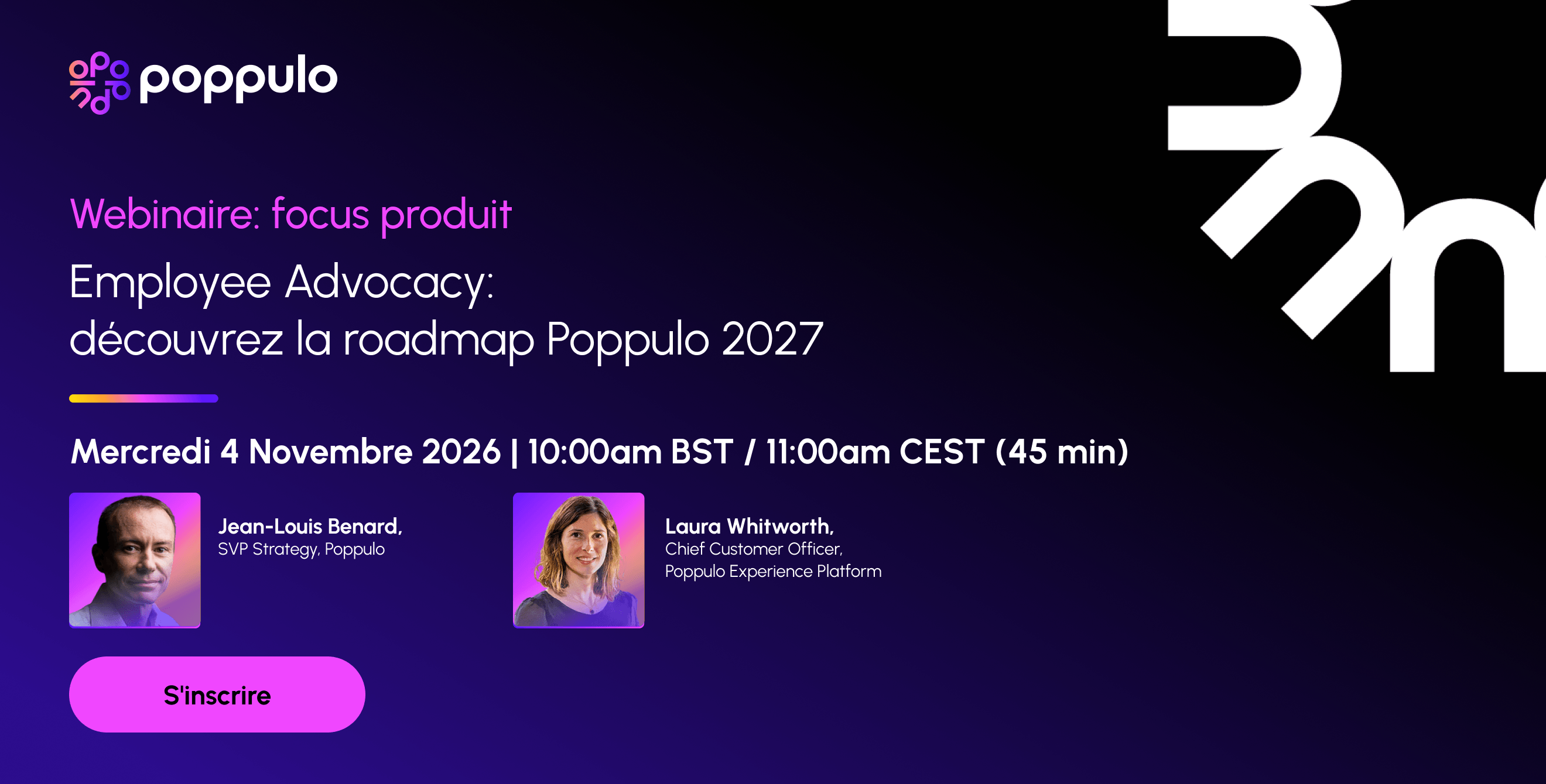 Employee Advocacy : découvrez la roadmap Poppulo 2027