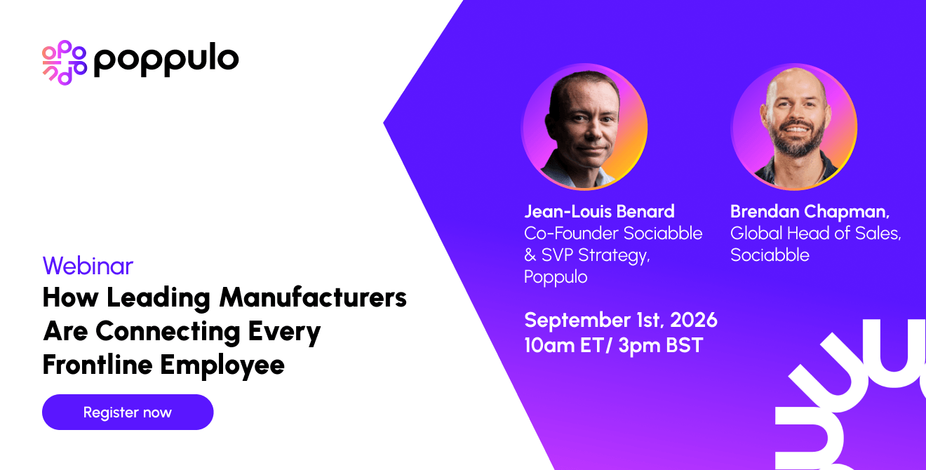 How Leading Manufacturers Are Connecting Every Frontline Employee
