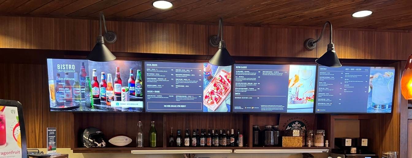 The Digital Menu Board