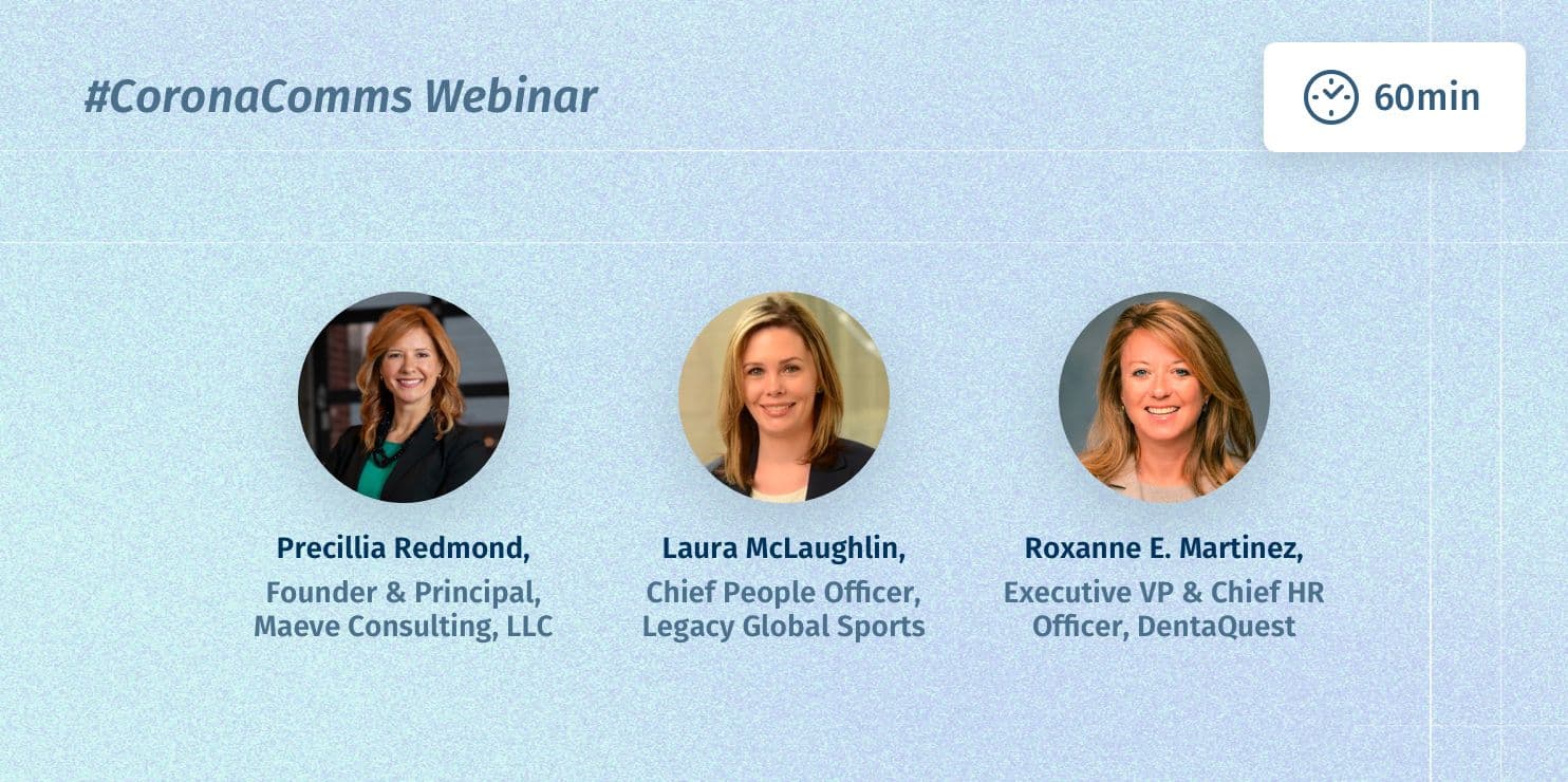 HR & IC – Managing the communication explosion in a time of crisis