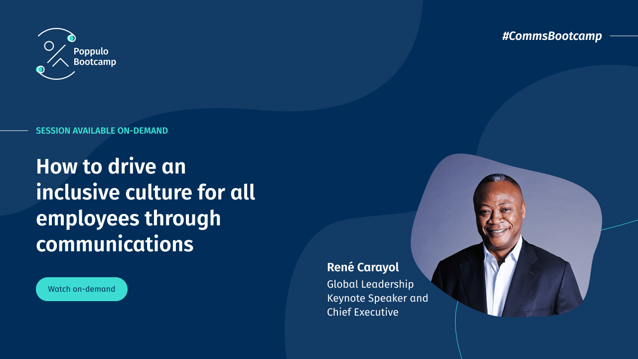 How to drive an inclusive culture for all employees through communications