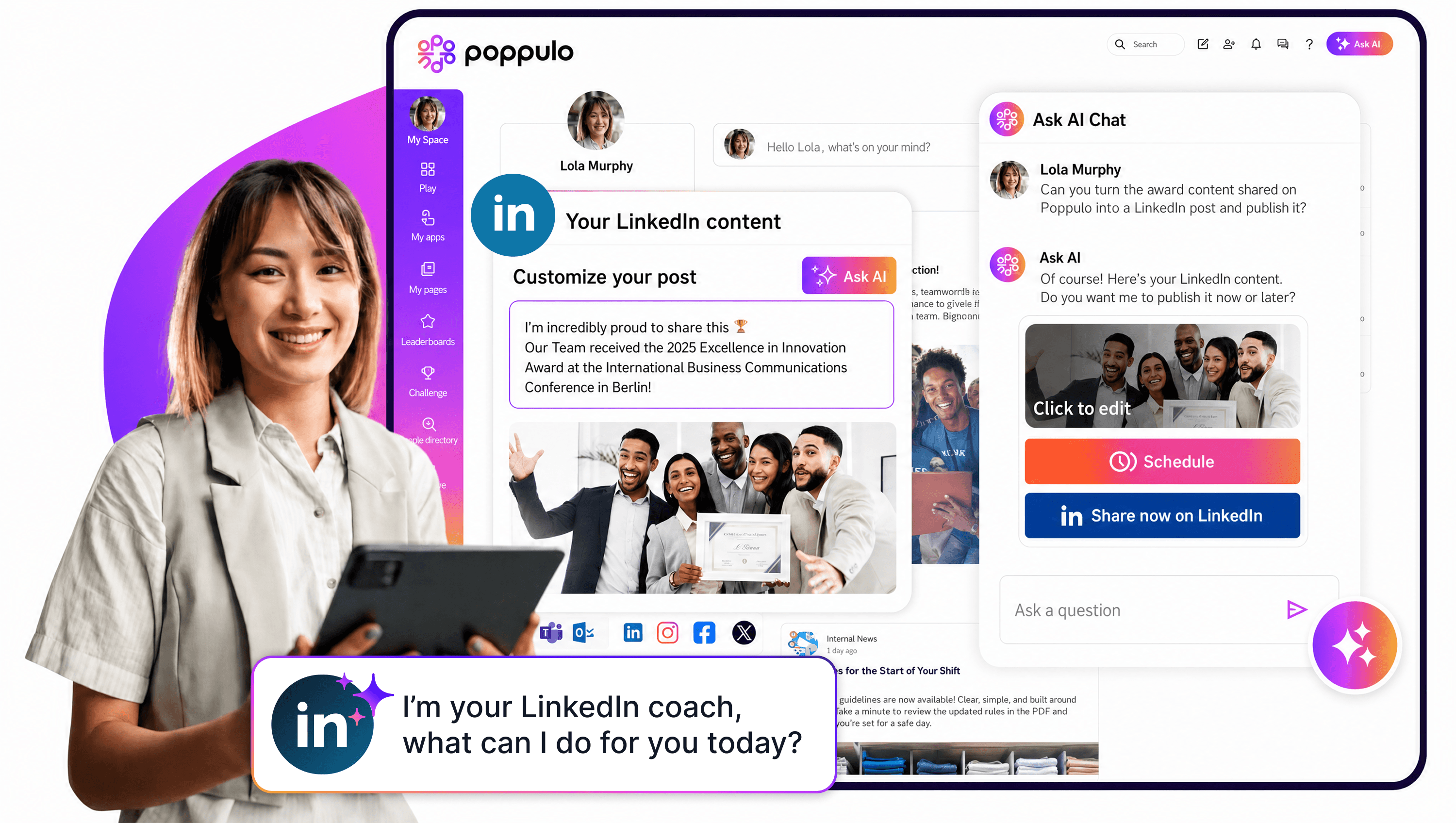 AI Content Sharing