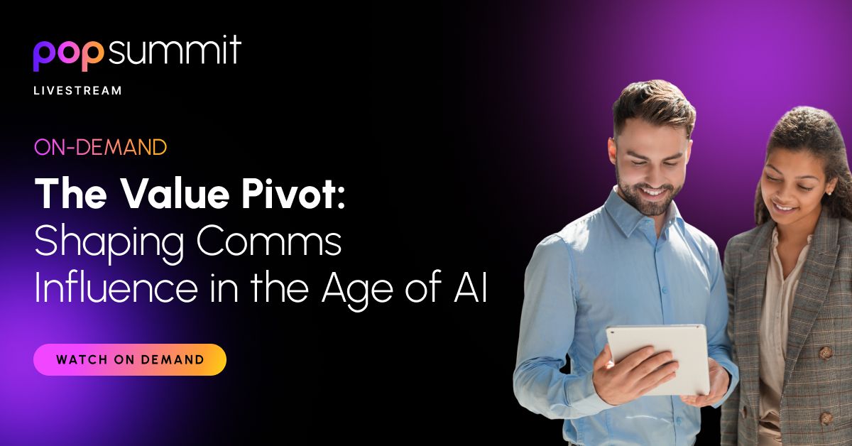 The Value Pivot: Shaping Comms Influence in the Age of AI