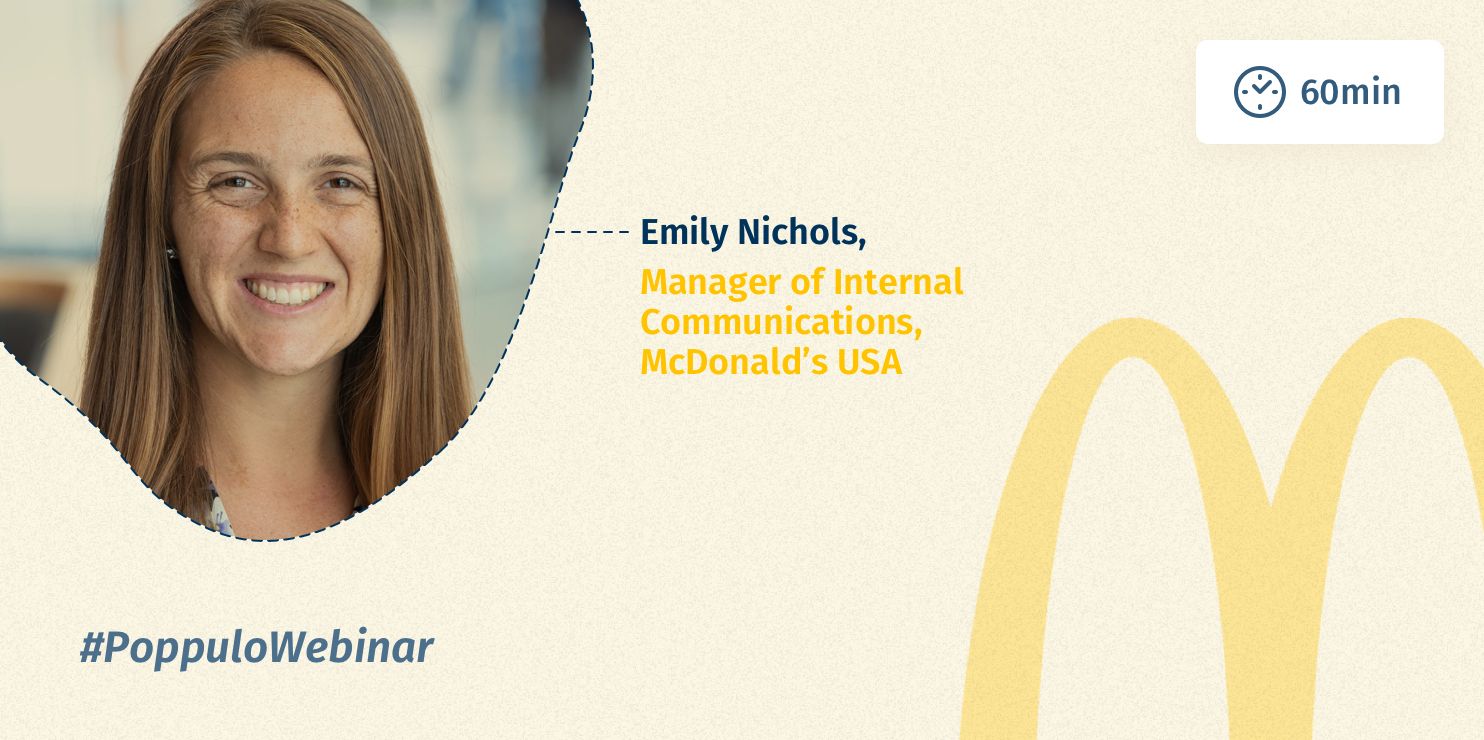 We’re loving it: How McDonald’s internal communications team used emotional connections to support business transformation